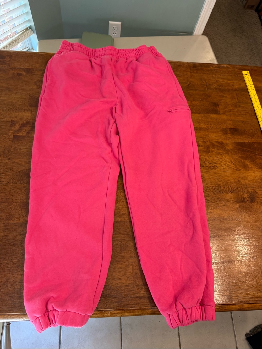 Comfrt Cloud Sweatpants Hot Pink Fleece Oversized Joggers Women's XL